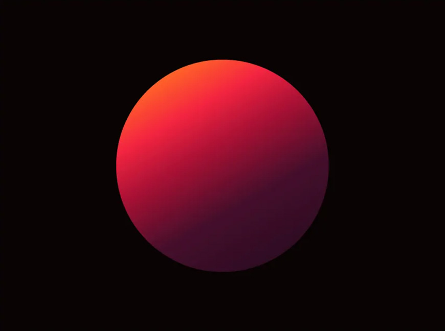 Illustrator绘制复古磨砂风格的星球图片教程