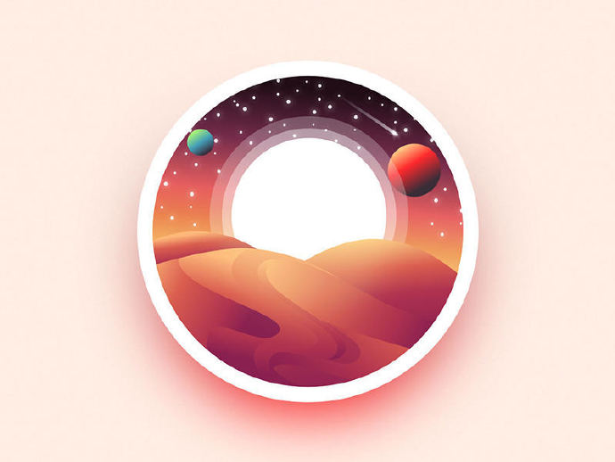 Illustrator绘制紫色风格的时尚插画教程