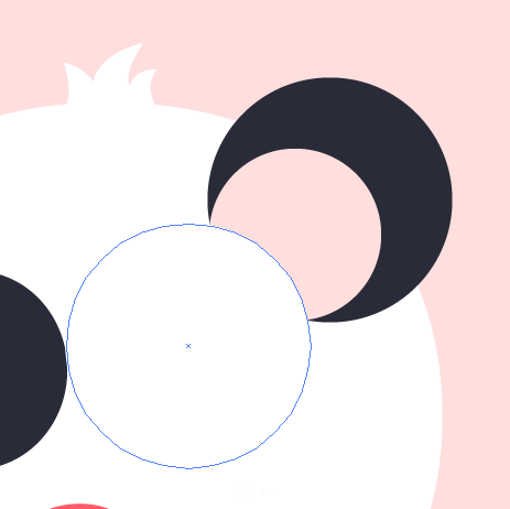 Illustrator绘制卡通风格的大熊猫