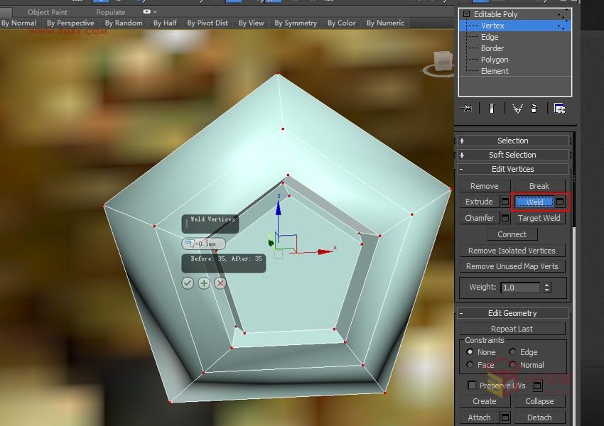 3DXMAX制作欧式古典风格的雕花建模