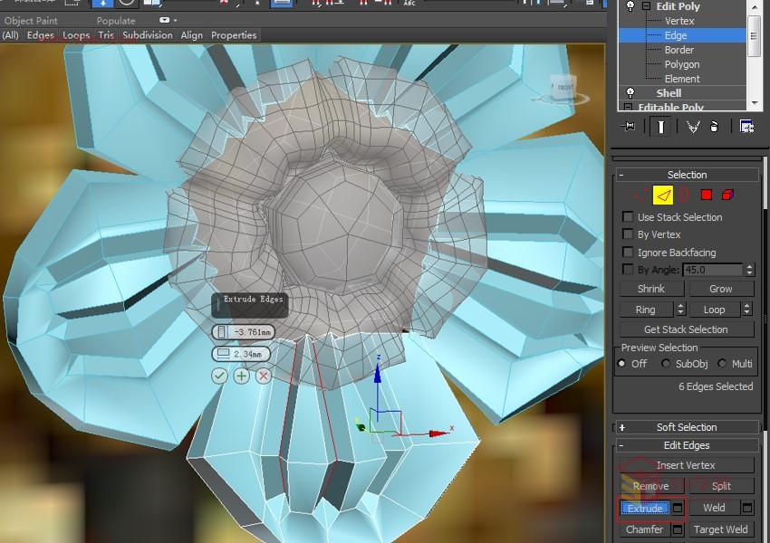 3DXMAX制作欧式古典风格的雕花建模