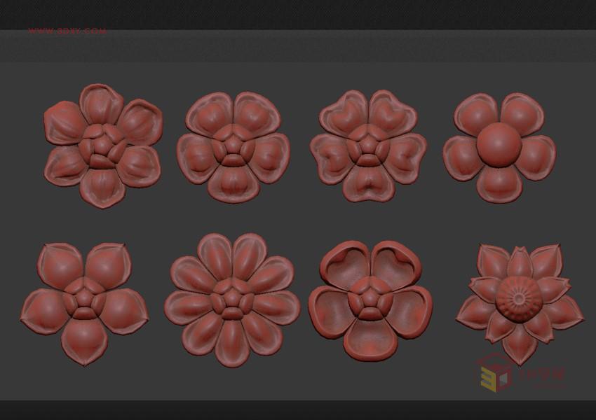 3DXMAX制作欧式古典风格的雕花建模