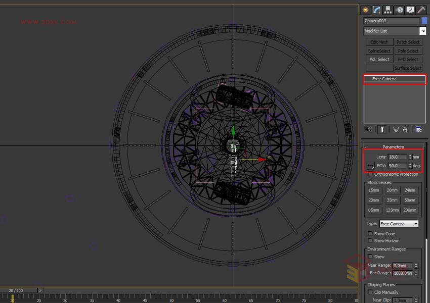 3DSMAX为VR设备制作立体交互图像效果