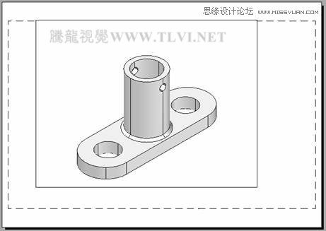AutoCAD实例教程：中并列视口的打印输出