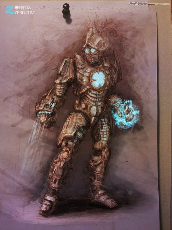 MAMY绘制游戏中的魔法机器人实例