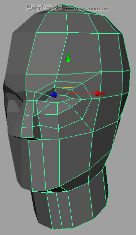 Maya建模教程:人头建模的详细教程