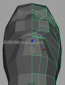 Maya建模教程:人头建模的详细教程