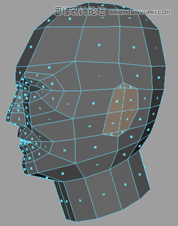 Maya建模教程:人头建模的详细教程