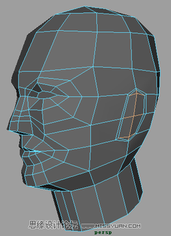 Maya建模教程:人头建模的详细教程