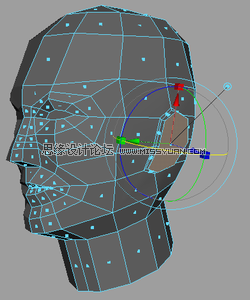 Maya建模教程:人头建模的详细教程