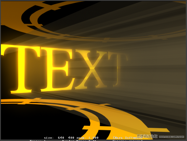 Maya建模系列之教程立体字建模设计教程