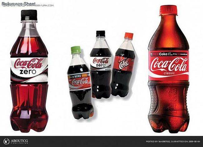 Maya建模教程：设计逼真的可乐瓶子教程详解