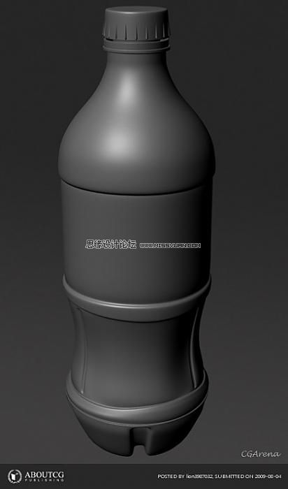 Maya建模教程:打造最逼真的可乐瓶子