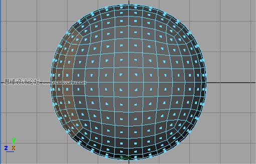 Maya建模教程:如何创建一个排球模型