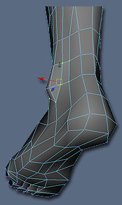 Maya建模教程：逼真脚部建模教程