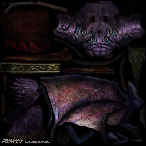 Maya制作华丽复杂的伊利丹教程