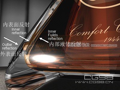 Maya教程:如何创建盛放液体的玻璃器皿材质