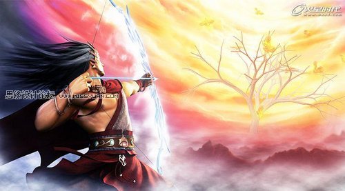 Maya打造《后羿射日》3D效果制作教程详解