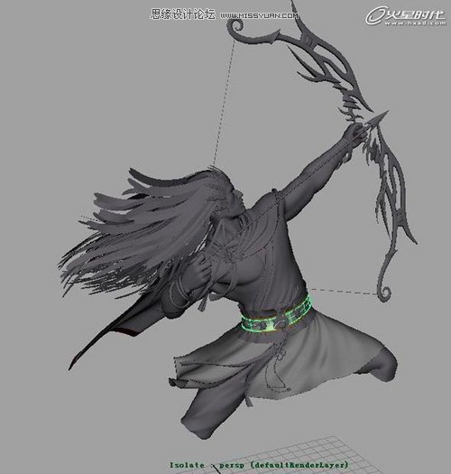 Maya教程:《后羿射日》3D效果制作解析