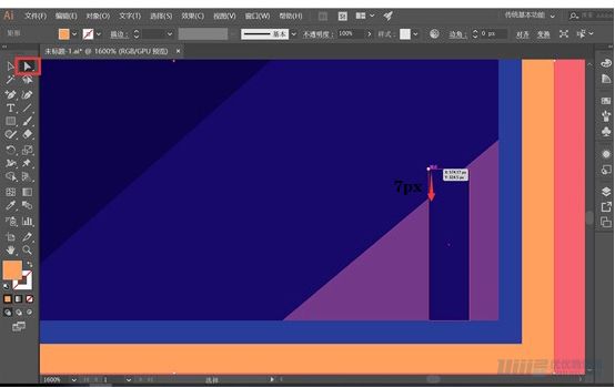 Illustrator绘制扁平化风格的建筑图