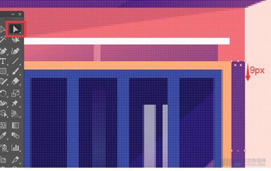 Illustrator绘制扁平化风格的建筑图