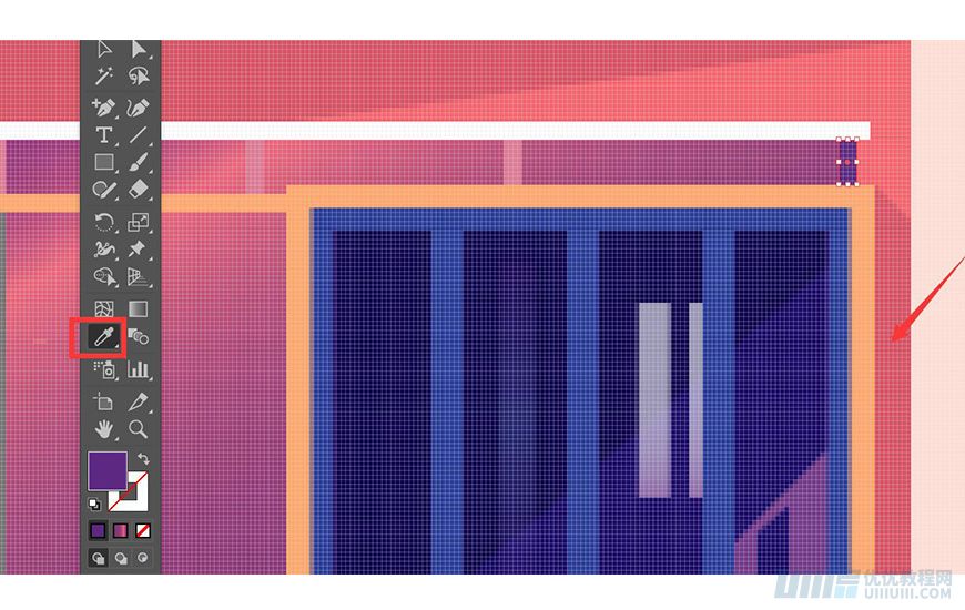 Illustrator绘制扁平化风格的建筑图