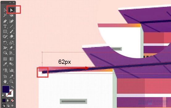 Illustrator绘制扁平化风格的建筑图