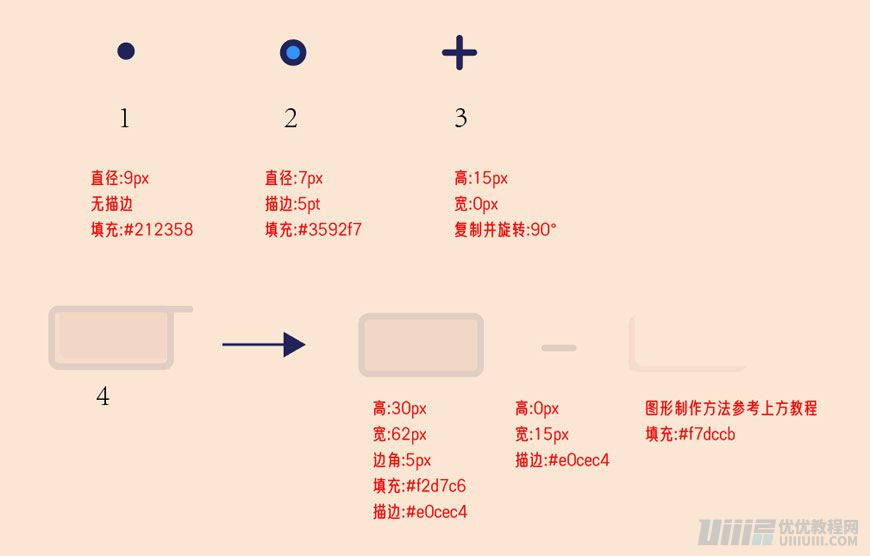 Illustrator制作扁平化风格的电视机