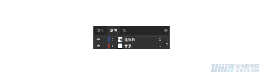 Illustrator制作卡通风格的法国建筑图