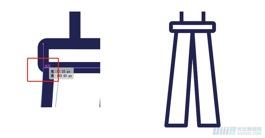 Illustrator制作卡通风格的法国建筑图