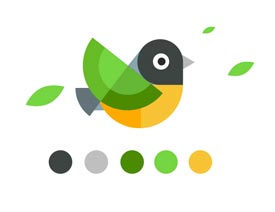 Illustrator使用七巧板法绘制简约的插画设计教程