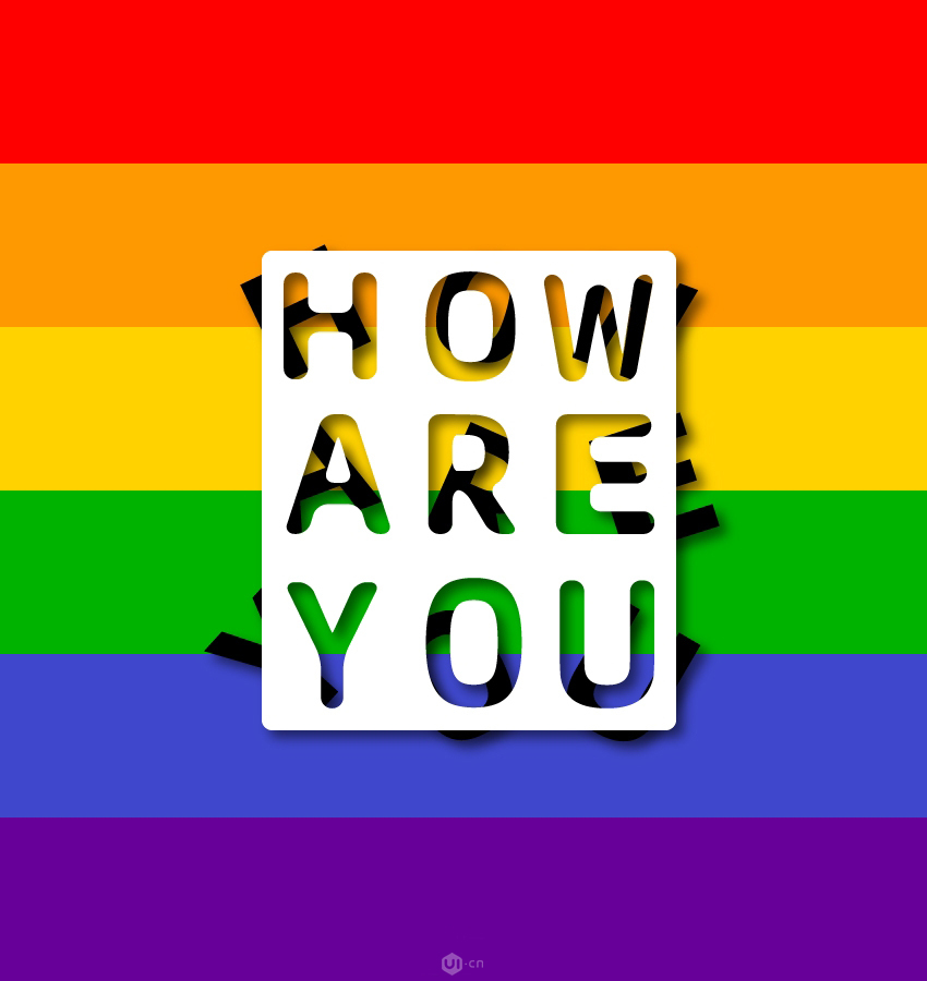 文字设计：用AI制作趣味剪影文字效果