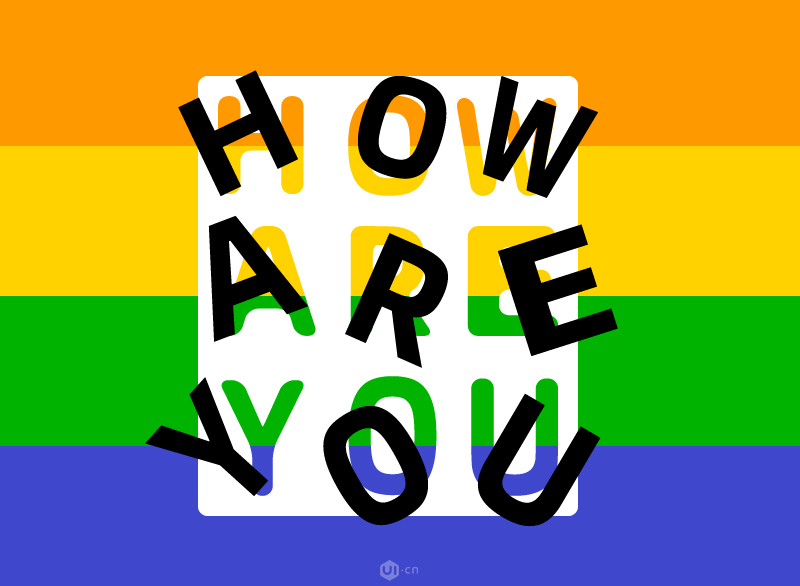 文字设计:用AI制作趣味剪影文字效果