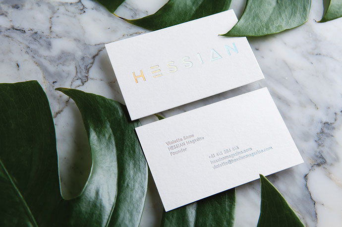 25款绚丽的全息效果的名片设计欣赏