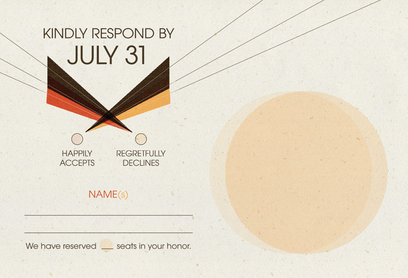 11组优秀的国际获奖婚礼请柬设计欣赏