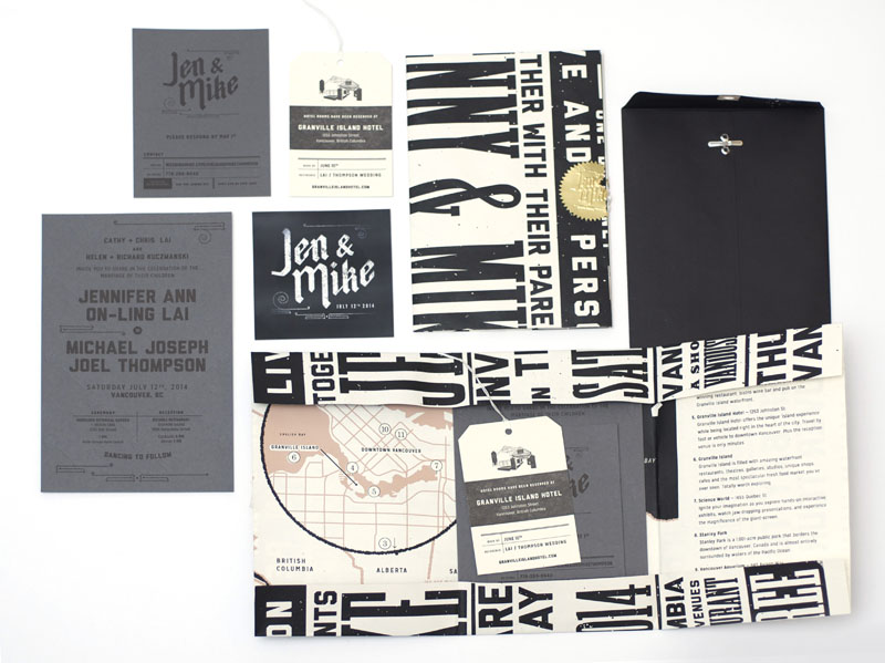 11组优秀的国际获奖婚礼请柬设计欣赏