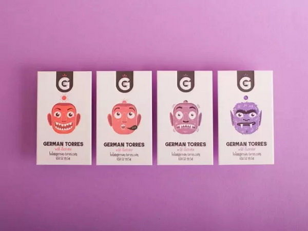 国外最新优秀时尚的名片设计欣赏