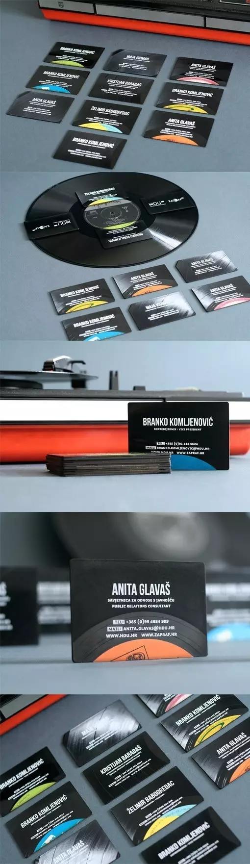 国外最新优秀时尚的名片设计欣赏