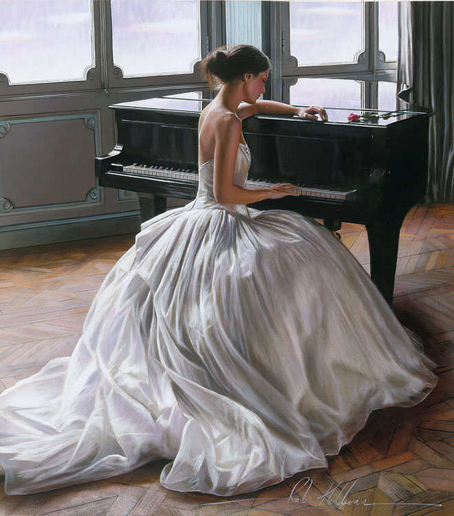 21张国外优秀漂亮的油画作品欣赏