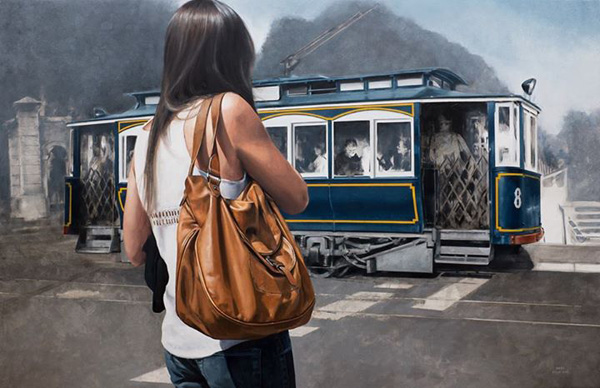 Marc Figueras街头写实人物绘画作品欣赏