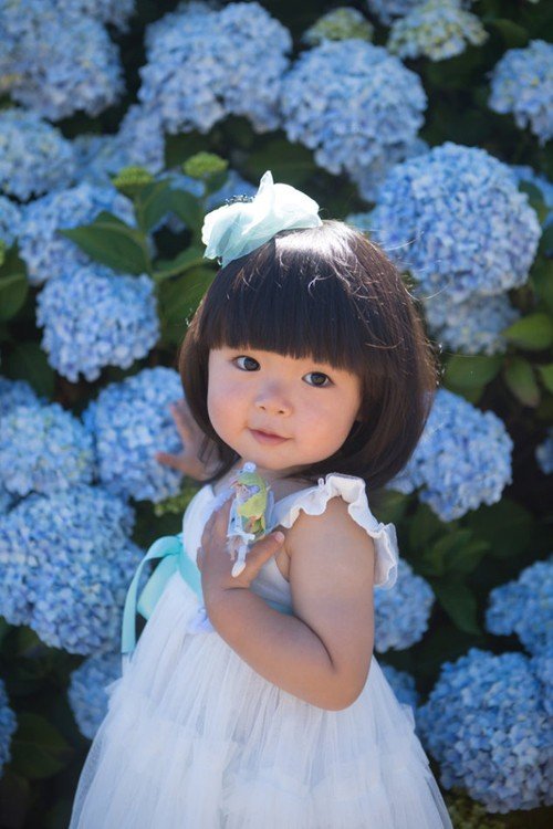 LR不改变整体色彩调亮儿童面部肤色