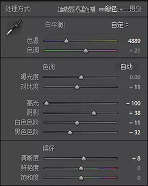 Photoshop结合LR调出人像复古艺术效果