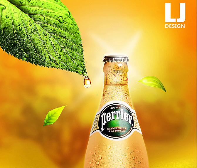 Photoshop制作时尚的夏季啤酒广告设计教程