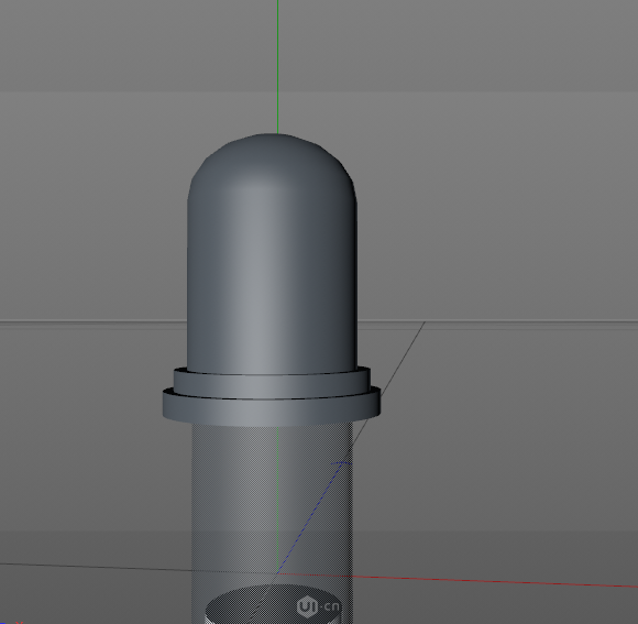 C4D制作立体特效的药瓶