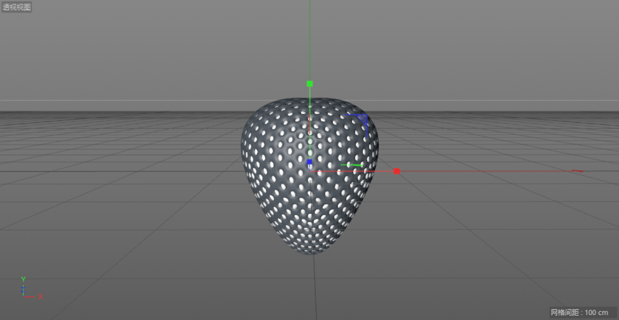 C4D制作逼真的草莓建模及渲染
