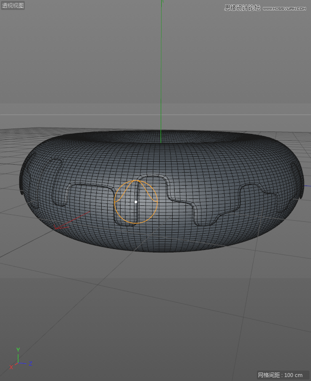 C4D详解甜甜圈美食的建模及渲染