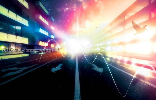 设计教程:光线效果之光的轨迹