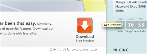 国外网页按钮设计要点实例