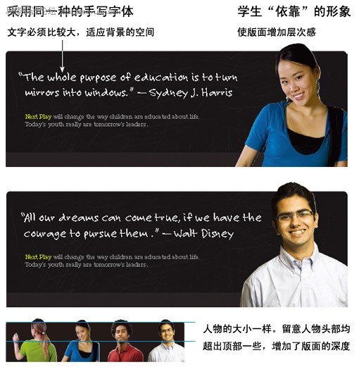 设计黑板样式网页横幅