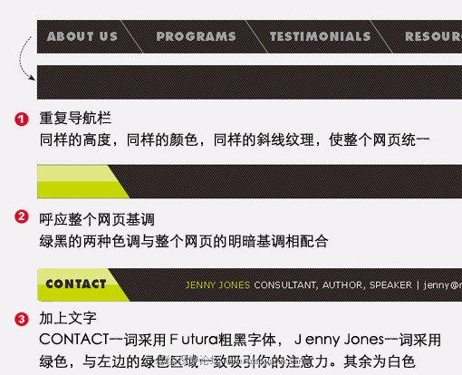 设计黑板样式网页横幅